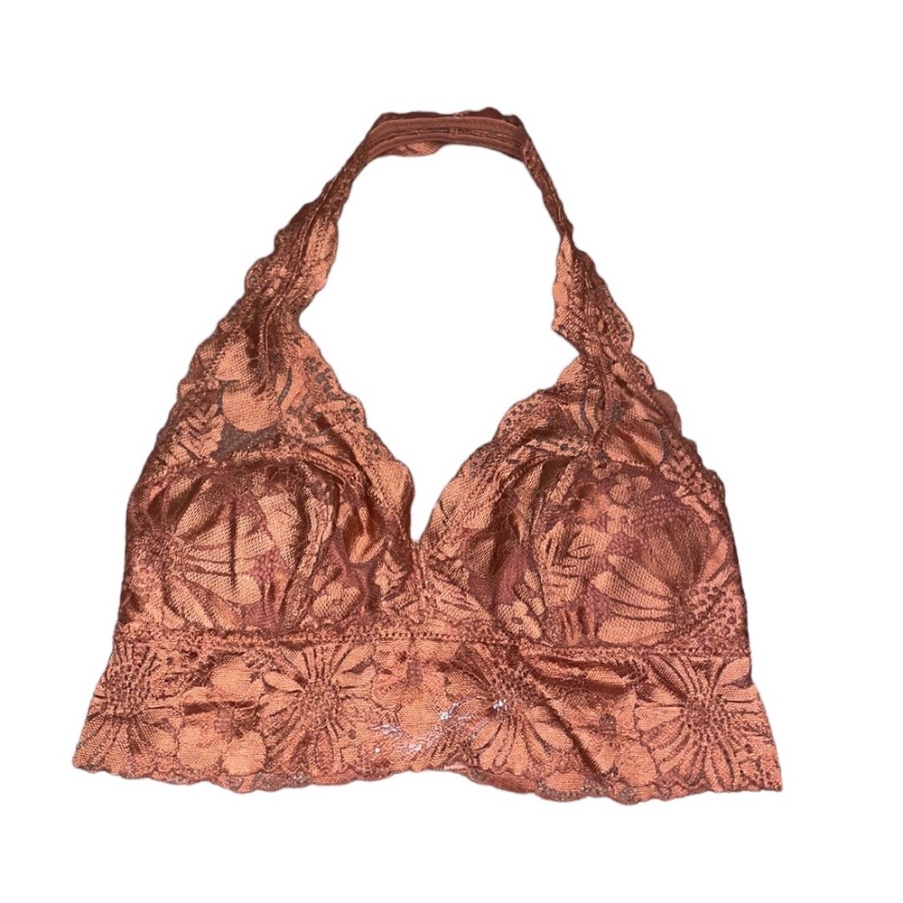 Aerie halter rust bralette